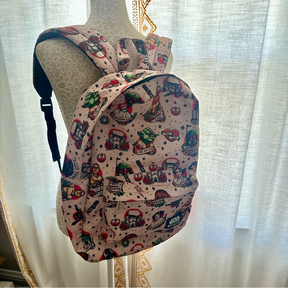 Loungefly Star Wars Tattoo Nylon Backpack